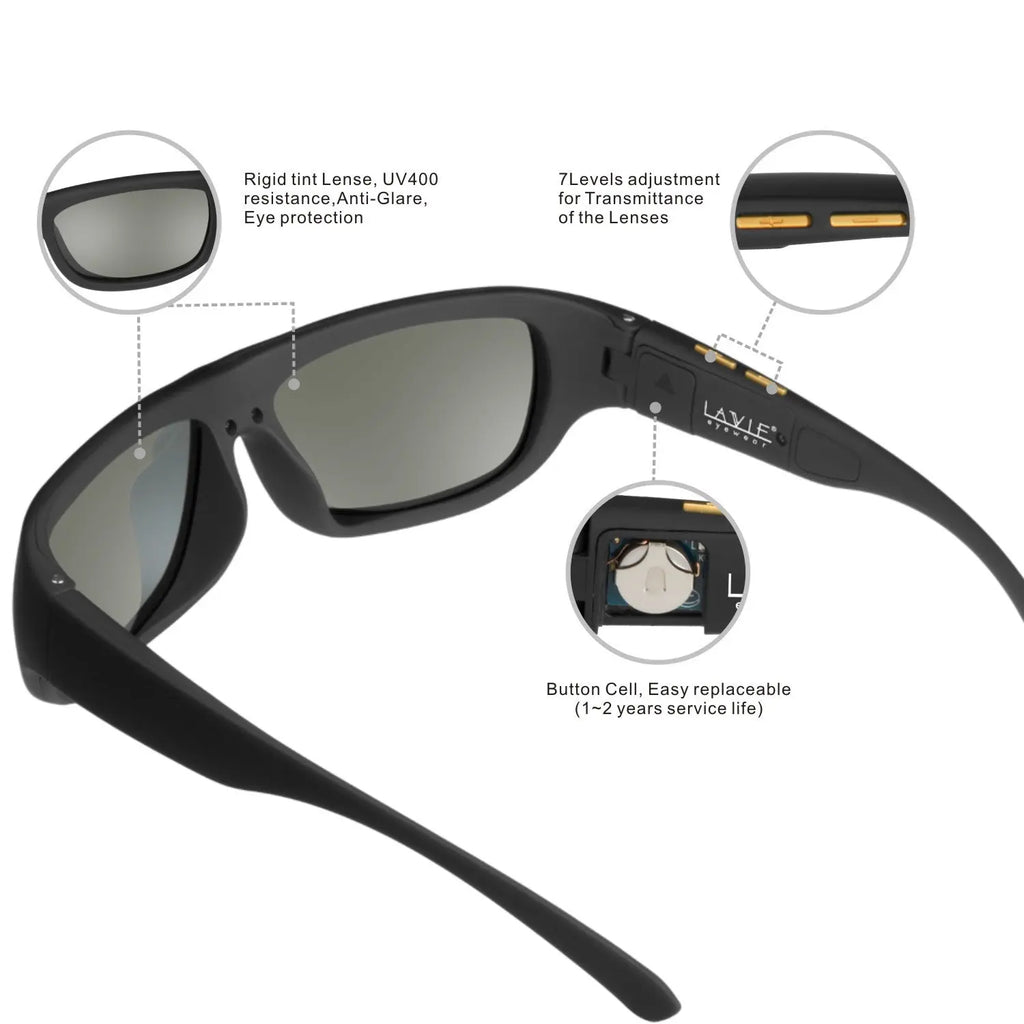 Color changing polarized sunglasses LHC