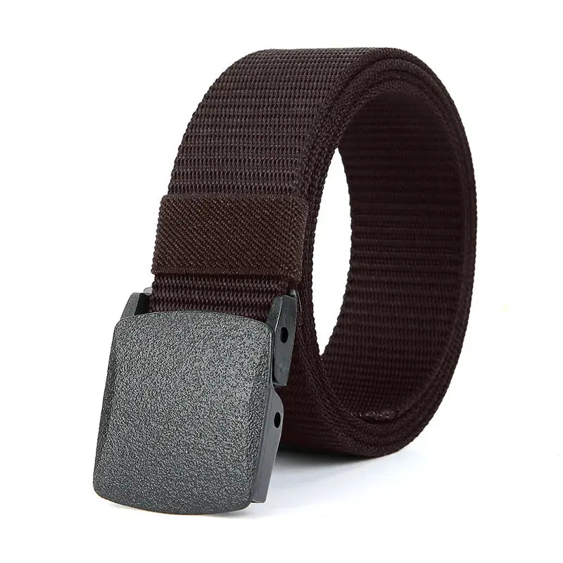 Men's Belt Outdoor Casual Canvas Belt Metal Free Training Nylon Tactical Belt With Pants Jeans Belt Sports Belts For Men Women LHC