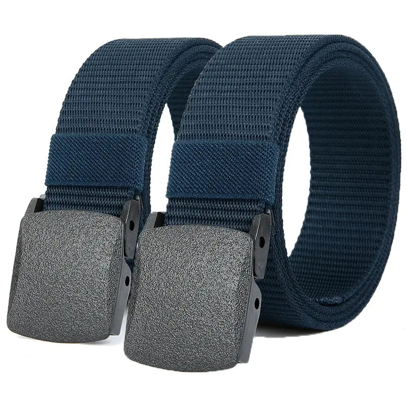Men's Belt Outdoor Casual Canvas Belt Metal Free Training Nylon Tactical Belt With Pants Jeans Belt Sports Belts For Men Women LHC