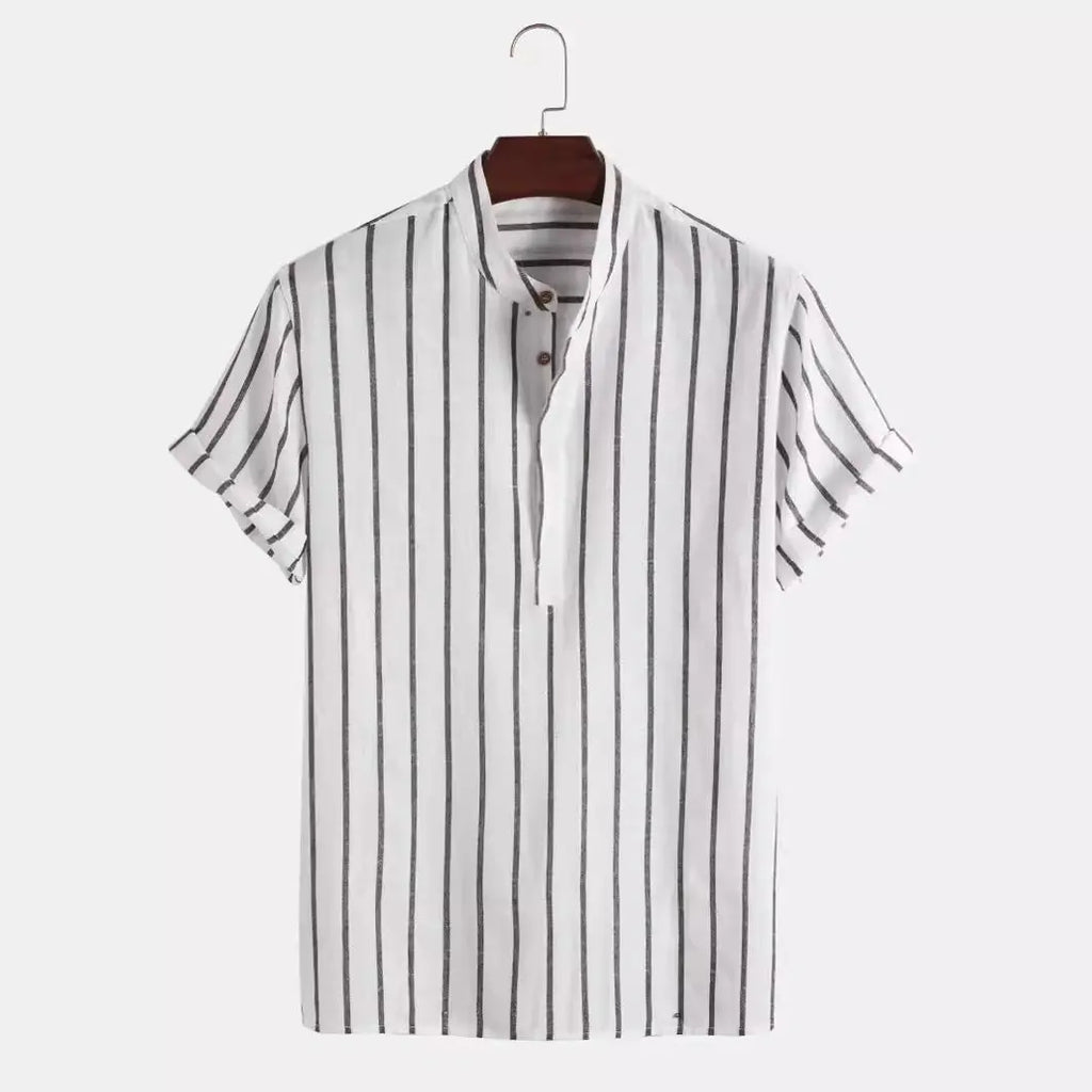 "Popular Amazon Striped Woven Shirt" LHC