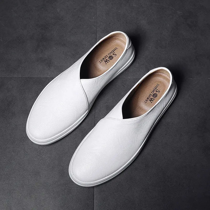 New Style Casual Leather Shoes Mens Fashion Loafers LHC
