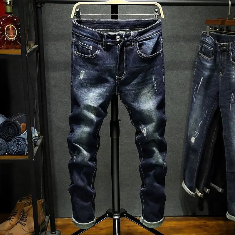 Stretch Jeans Men And Teenagers Casual LHC