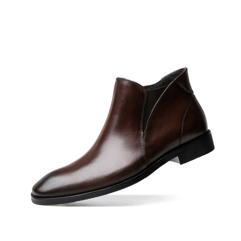 Fashion Personality Men's Shoes European Style Atmosphere LHC