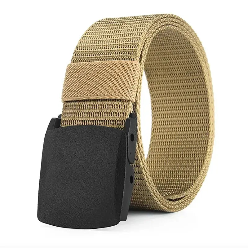 Men's Belt Outdoor Casual Canvas Belt Metal Free Training Nylon Tactical Belt With Pants Jeans Belt Sports Belts For Men Women LHC
