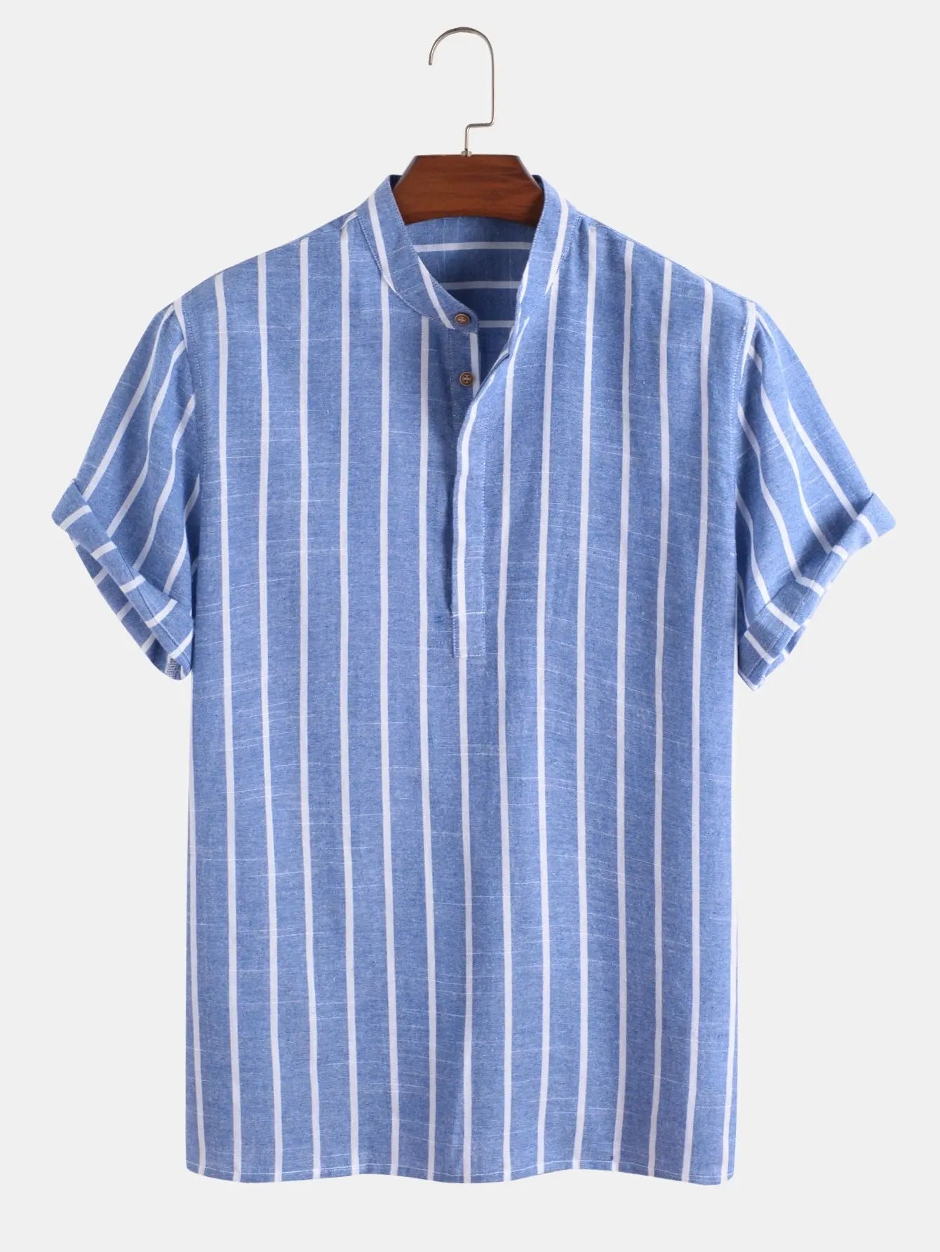 "Popular Amazon Striped Woven Shirt" LHC