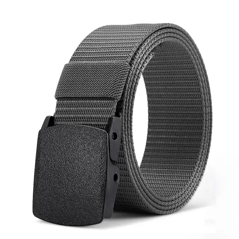 Men's Belt Outdoor Casual Canvas Belt Metal Free Training Nylon Tactical Belt With Pants Jeans Belt Sports Belts For Men Women LHC