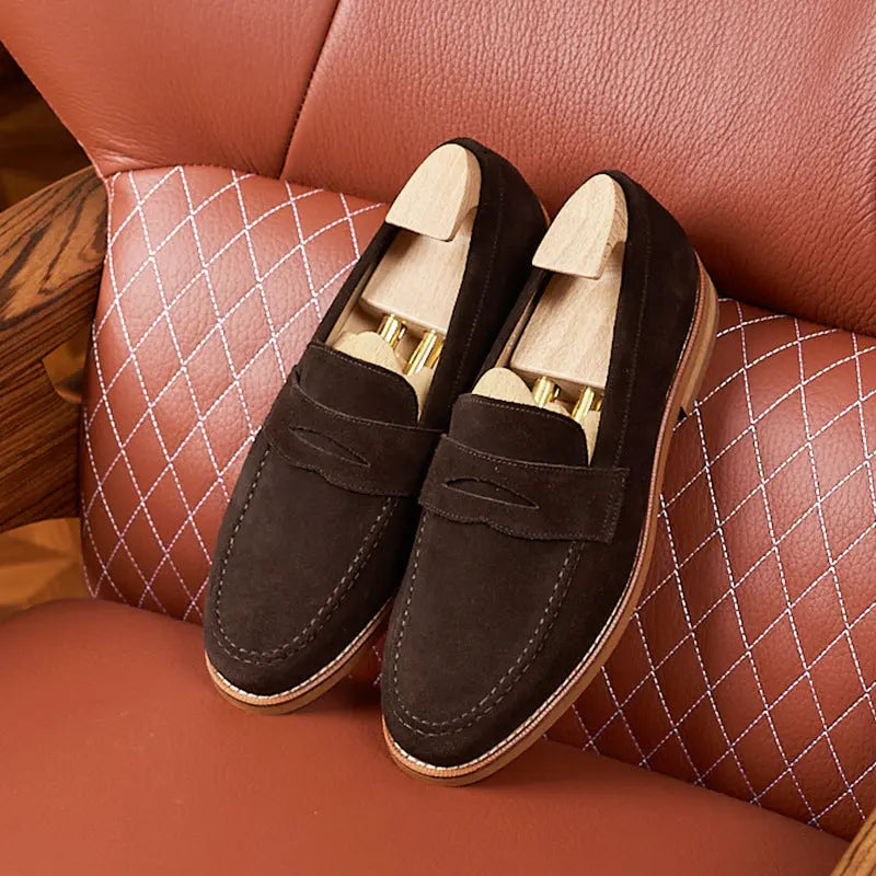 British Business Casual Men's Leather Shoes LHC