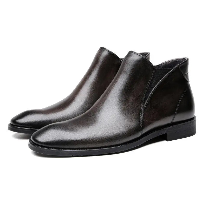 Fashion Personality Men's Shoes European Style Atmosphere LHC