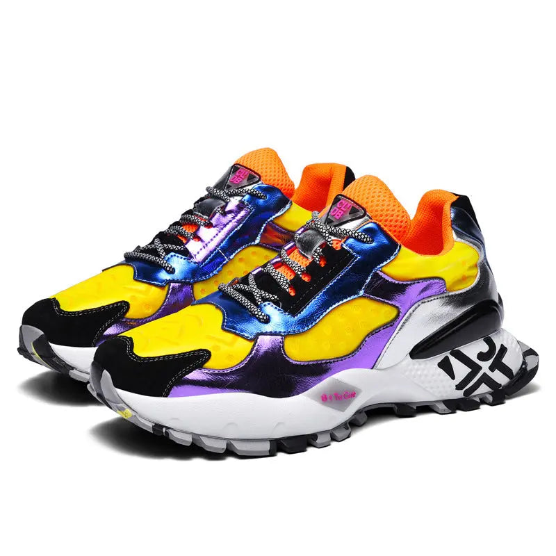Autumn New Trendy Colorful Dad Sneakers for Men LHC