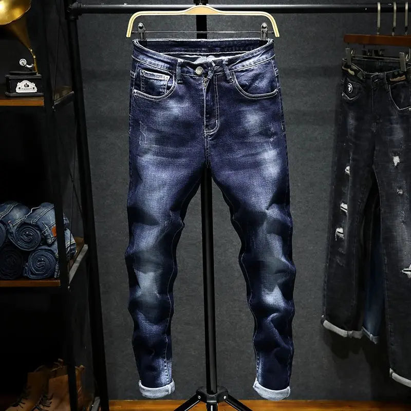 Stretch Jeans Men And Teenagers Casual LHC