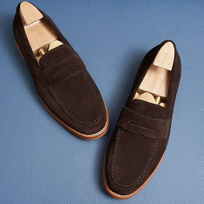British Business Casual Men's Leather Shoes LHC