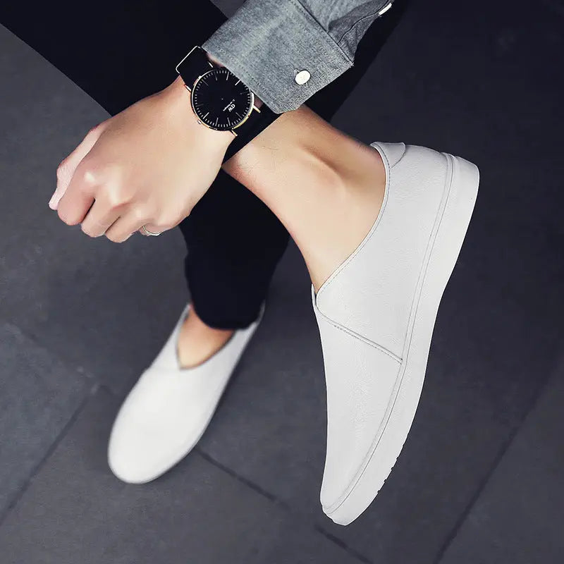 New Style Casual Leather Shoes Mens Fashion Loafers LHC