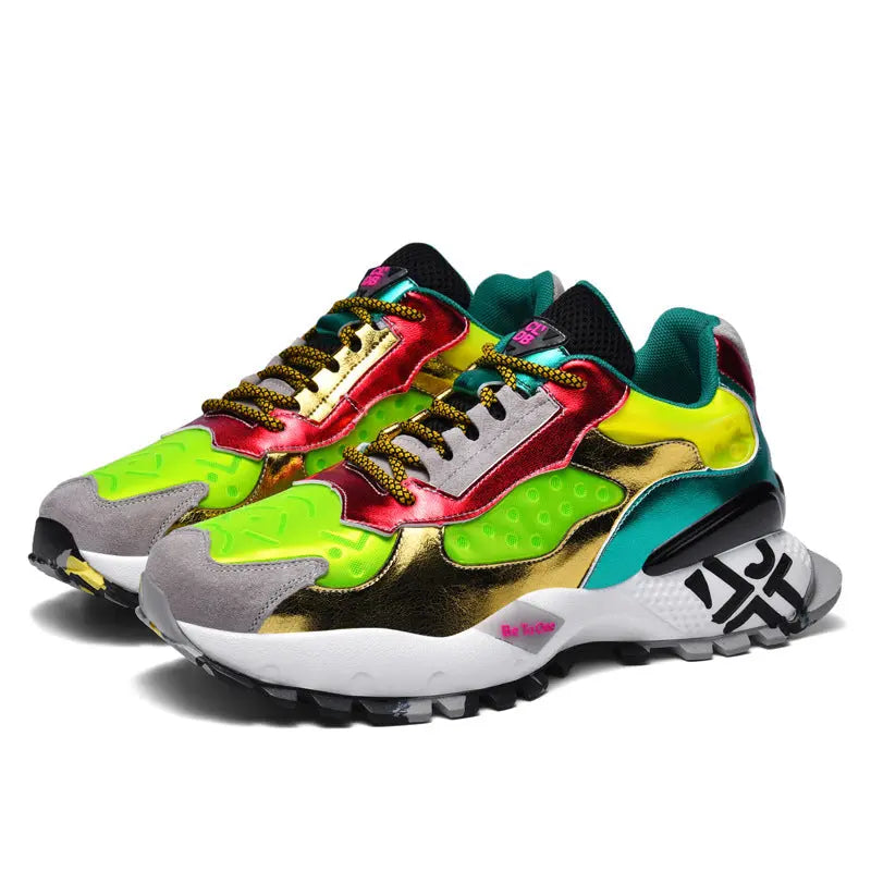 Autumn New Trendy Colorful Dad Sneakers for Men LHC