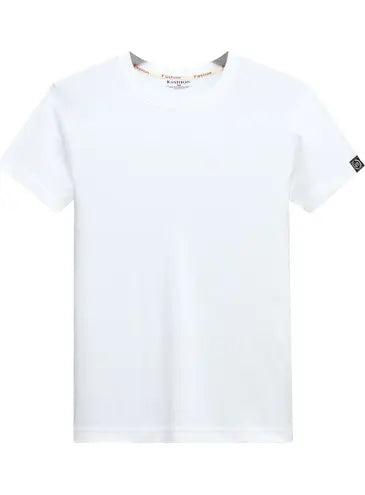 2019 Men's White Short Sleeve Digital Print T-Shirt LHC