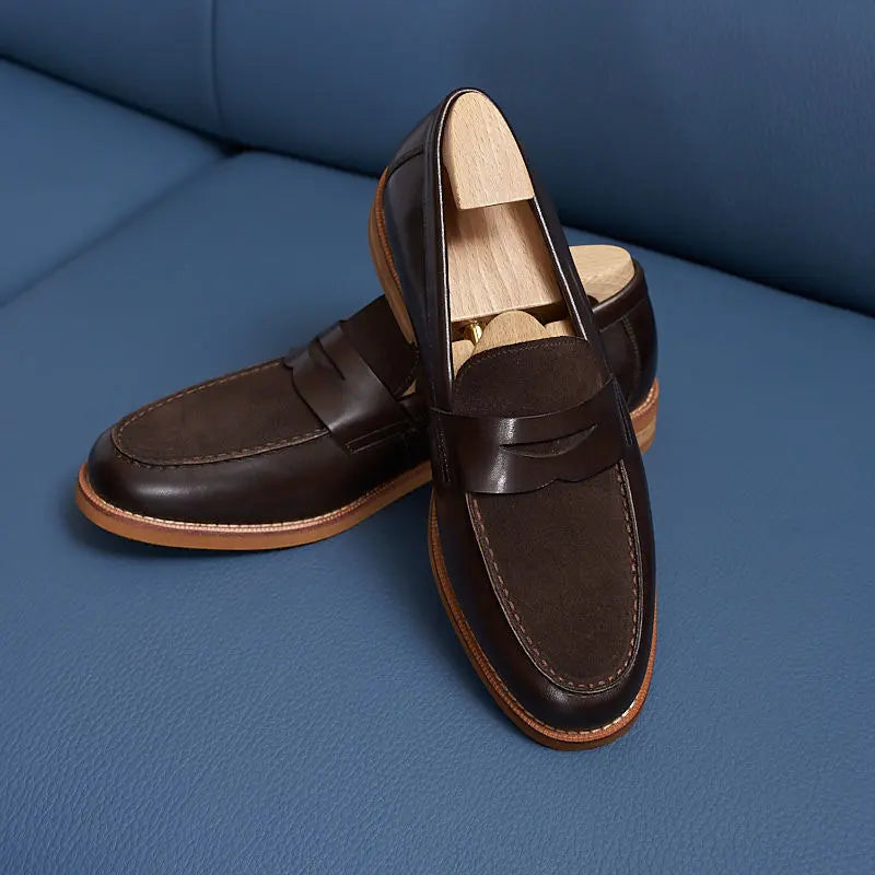 British Business Casual Men's Leather Shoes LHC