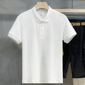 Men's High-End Polo Shirt - Summer Short Sleeve Stylish Lapel Tee LHC