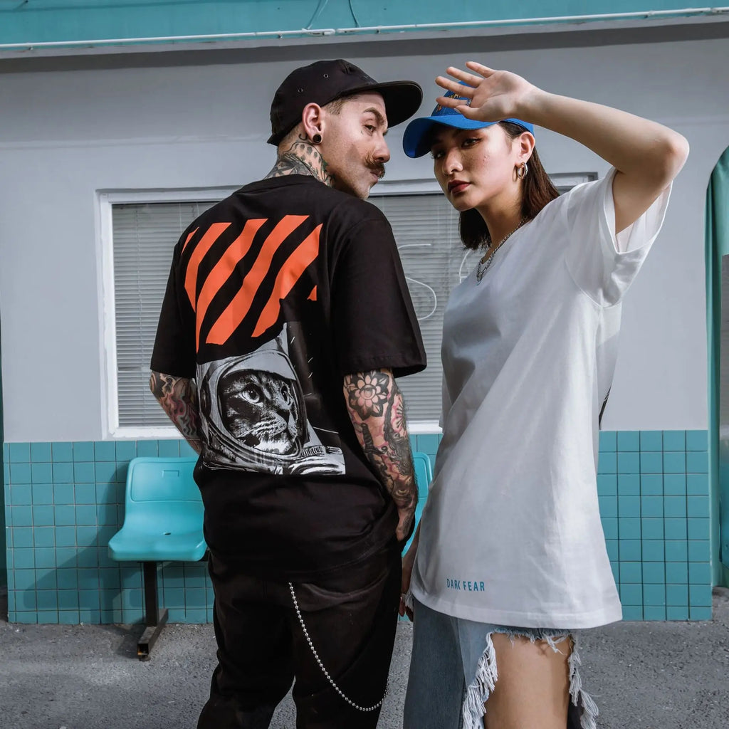 Men's Casual Short Sleeve T-Shirt with Digital Print LHC
