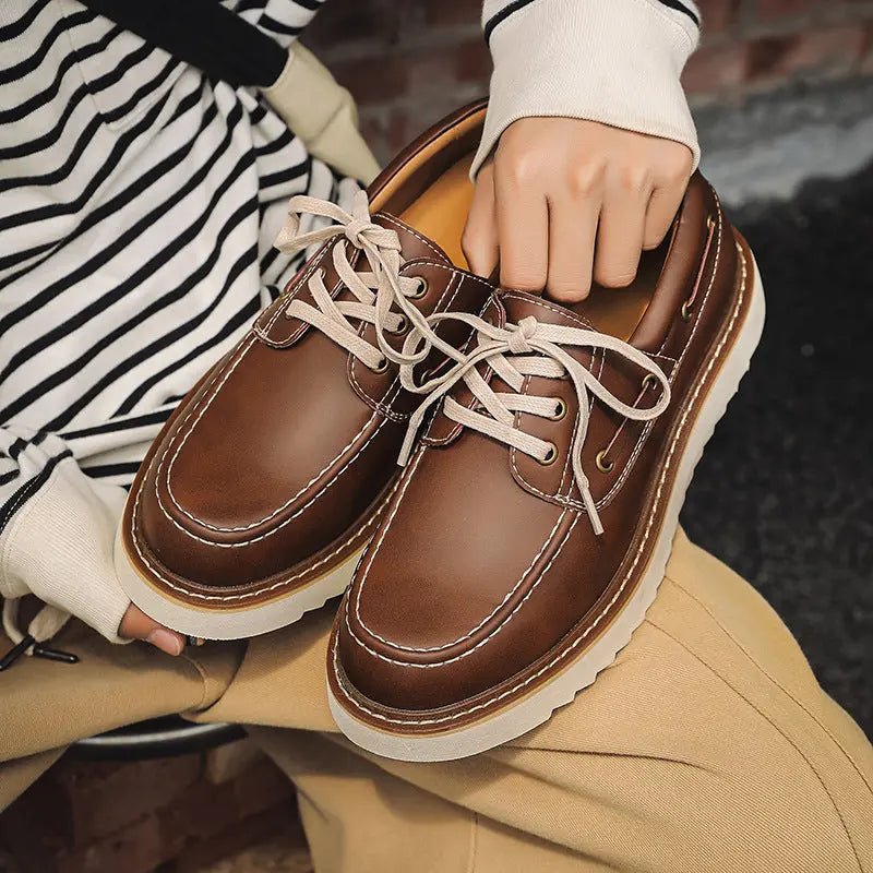 Men's Retro Casual Fashion Marker Shoes LHC