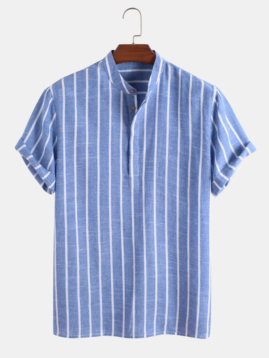 "Popular Amazon Striped Woven Shirt" LHC