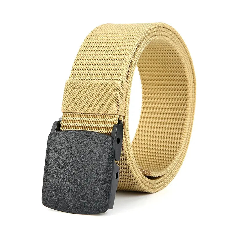 Men's Belt Outdoor Casual Canvas Belt Metal Free Training Nylon Tactical Belt With Pants Jeans Belt Sports Belts For Men Women LHC