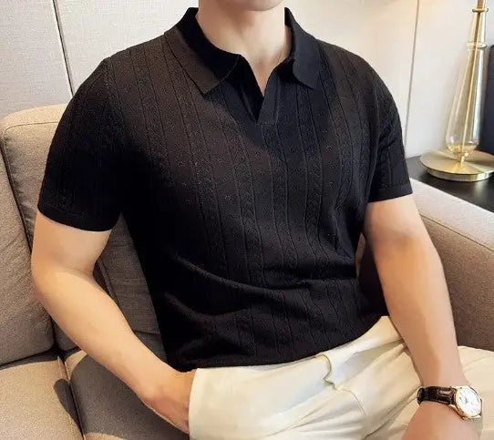 Striped Knitted T-shirt LHC