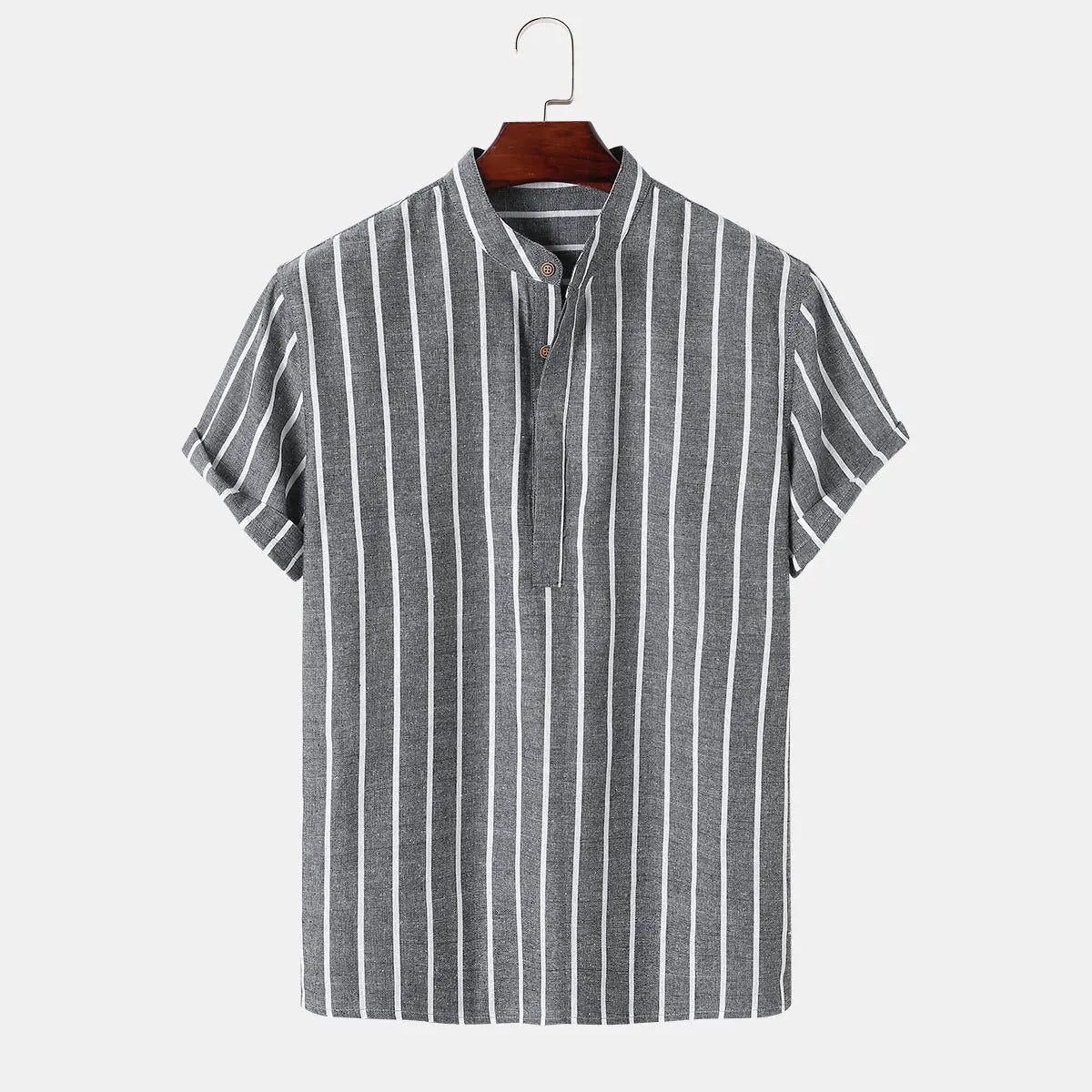 "Popular Amazon Striped Woven Shirt" LHC