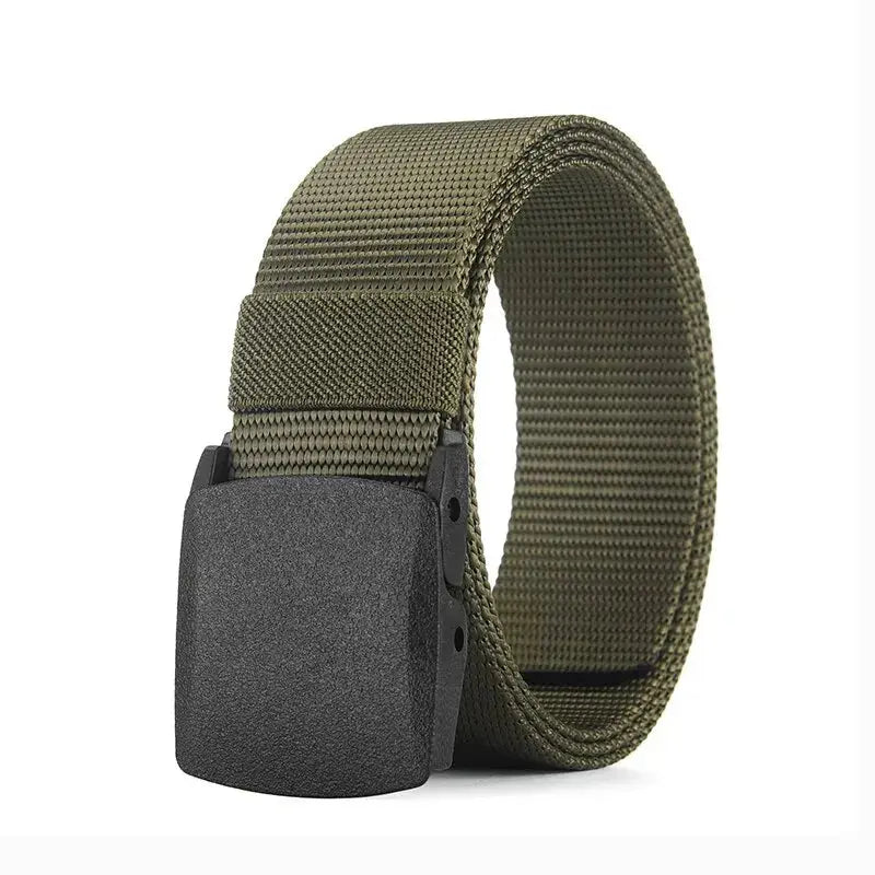Men's Belt Outdoor Casual Canvas Belt Metal Free Training Nylon Tactical Belt With Pants Jeans Belt Sports Belts For Men Women LHC