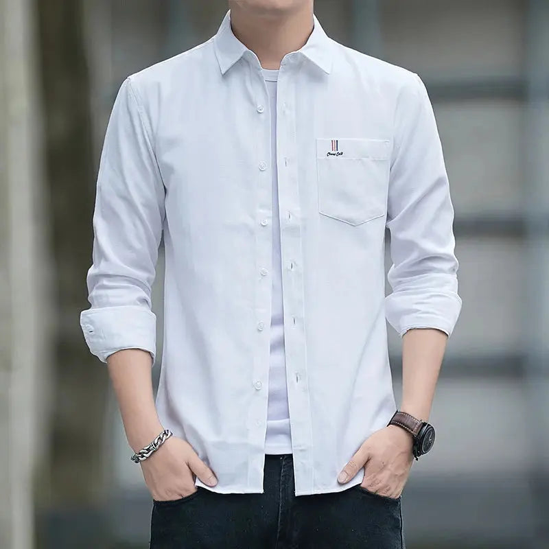 Sports Long Sleeved Jacket Men's Linen Shirts Short Sleeve Casual Shirts Button Down Shirt for Men Beach Summer Wedding Shirt LHC