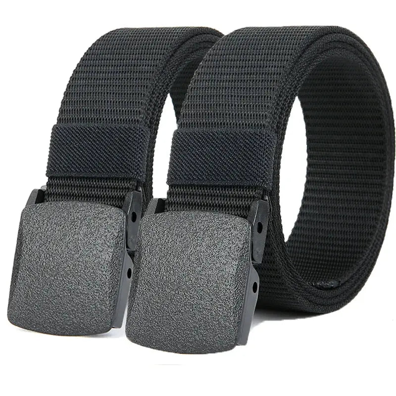 Men's Belt Outdoor Casual Canvas Belt Metal Free Training Nylon Tactical Belt With Pants Jeans Belt Sports Belts For Men Women LHC